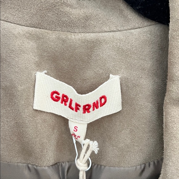 NWT Joni Suede Jacket. GRLFRND. Size Small - Picture 6 of 7